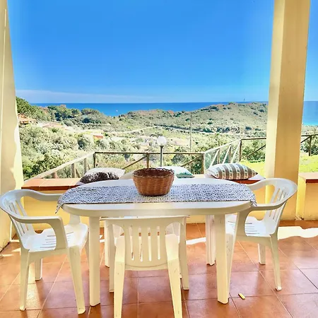 Vista Mare Con Giardino